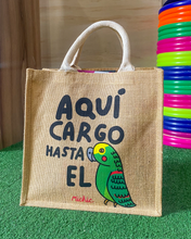 Cargar imagen en el visor de la galería, BOLSA AQUÍ CARGO HASTA EL PERICO
