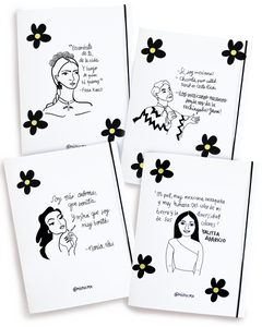 FOLDERS SET MUJERES MEXICANAS